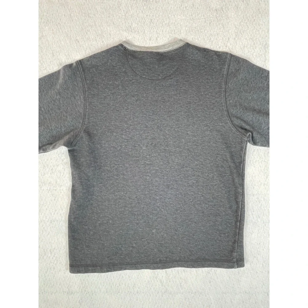 REI Men's Gray Long Sleeve Crew‎ Neck Sweatshirt Size S Cotton Polyester Blend